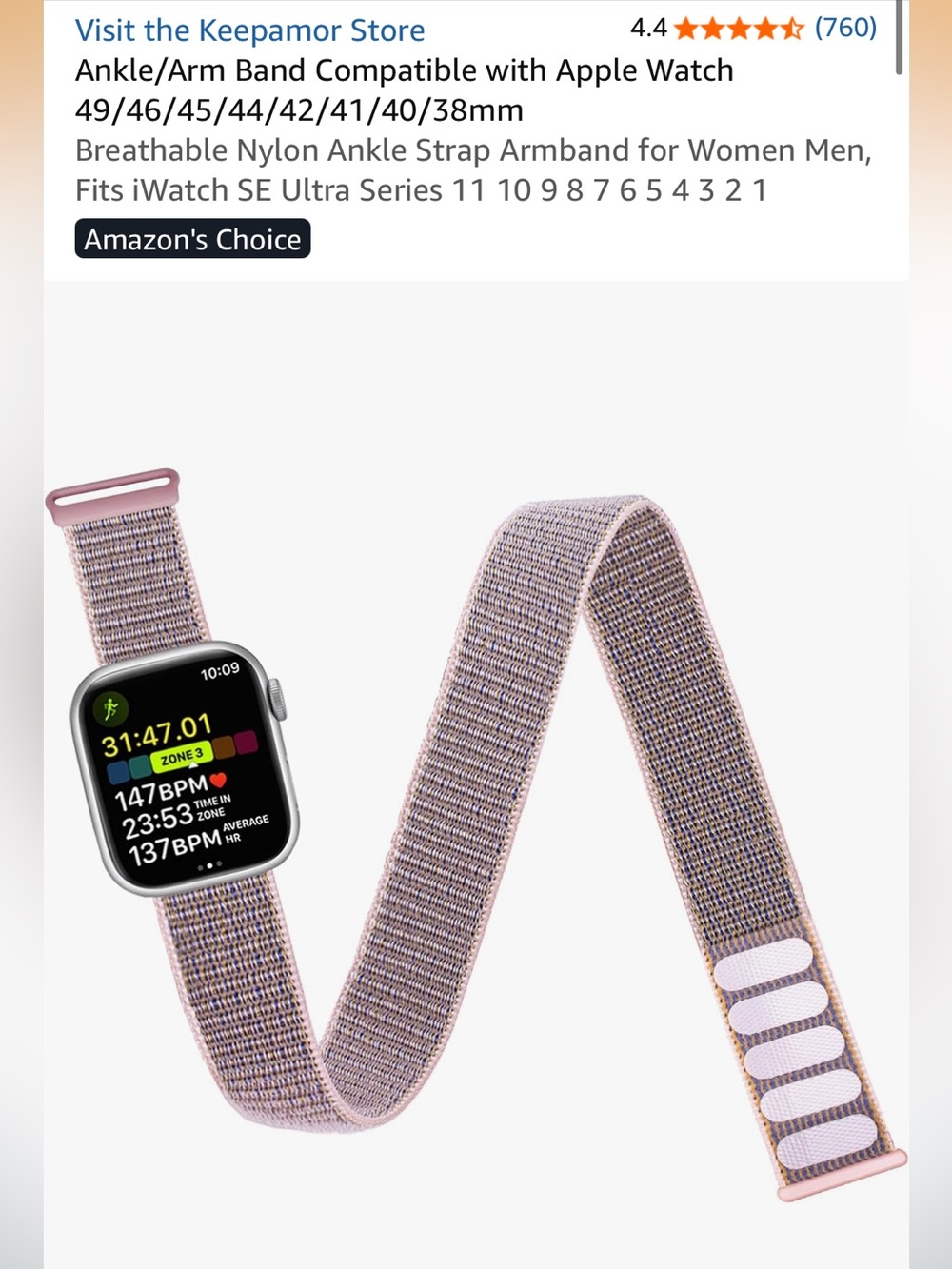 Apple Watch arm band